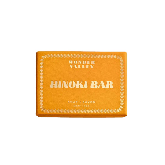 WONDER VALLEY HINOKI BAR SOAP