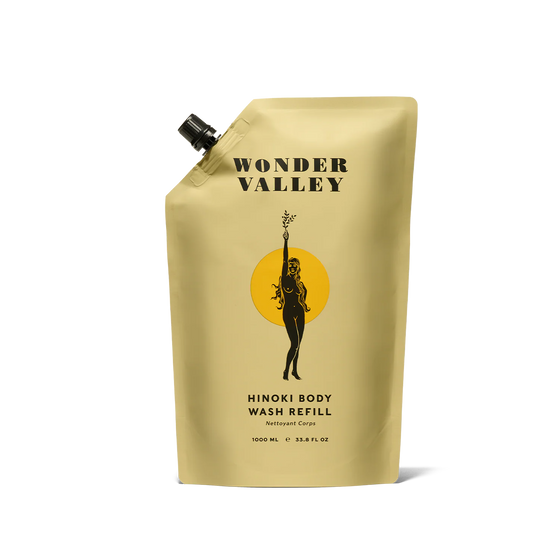 WONDER VALLEY 1 LITER HINOKI BODY WASH - REFILL