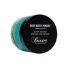 Baxter of California Hard Water Pomade. Provides a high-shine finish with firm hold, ideal for creating polished, structured styles. Suitable for all hair types looking for enduring style control. 2 fl oz.