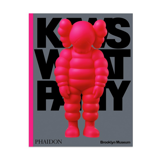 Book Club KAWS: What Party Pink Edition A detailed monograph on KAWS’s work, featuring iconic pieces, sketches, and unseen images, capturing his impact on contemporary art and culture.