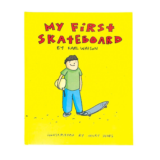 Book Club My First Skateboard. Professional skater Karl Watson's children's book, inspired by 30 years of global skateboarding, aims to motivate and introduce new generations to the joy of skating.