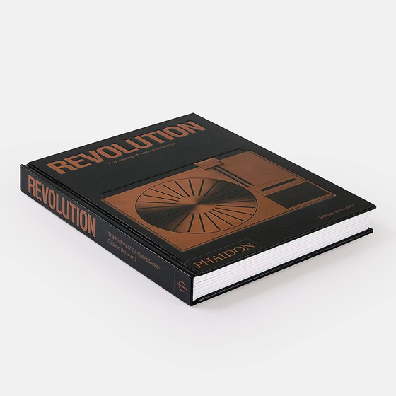 Book Club Revolution - The History of Turntable Design. Chronicles the design and influence of turntables and vinyl technology, with 300 illustrations detailing their role in the resurgence of analog music.