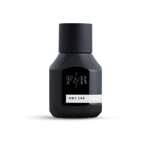 Fulton and Roark HWY 190 Extrait de Parfum. Bold, invigorating scent in a refined formula. 50 ml bottle.