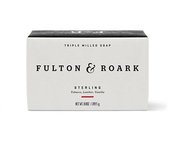Fulton and Roark Sterling Triple Milled Bar Soap. 8.8 oz. 