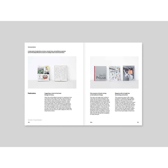 Magazine B - Issue 33 Vitra. The general content page provides an overview of Vitra’s design philosophy and current projects, with engaging visuals and informative text.