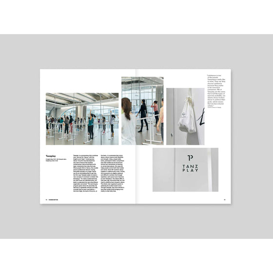 Magazine B - Issue 75 Lululemon. A feature on "Tanzplay," examining Lululemon's innovative approach to fitness and movement, and its impact on enhancing personal and communal well-being.