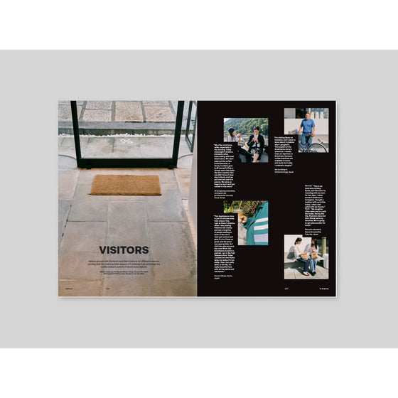 Magazine B - Issue 92 % Arabica "Visitors" captures the experience of customers at % Arabica’s stores, highlighting the ambiance, design, and quality service that make each visit memorable.