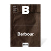 Magazine B - Issue 94 Barbour The cover features a close-up of Barbour’s iconic waxed cotton fabric, emphasizing the texture and quality that define the brand’s classic, functional outerwear.