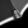 Senz Large Stick Storm Umbrella - Black Reflective