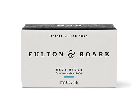 Fulton and Roark Triple Milled Blue Ridge Bar Soap 8.8 oz