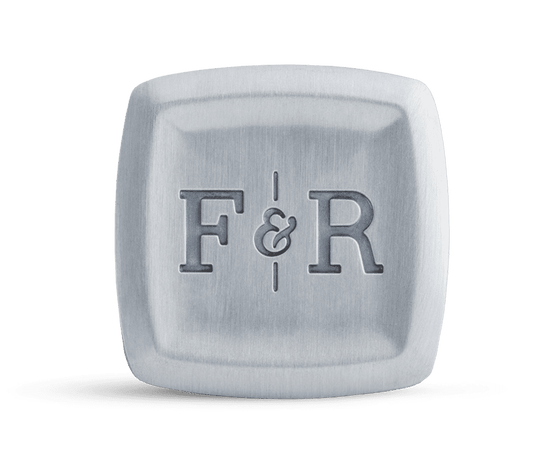 Fulton and Roark Blue Ridge Solid Fragrance. Fresh, mountainous scent in a compact, high-quality formula. 0.2 oz.